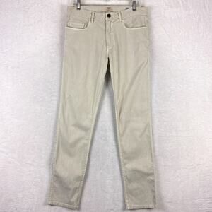 Faherty Comfort Twill Pants Mens 31 Beige Stretch Classic Preppy Huckberry